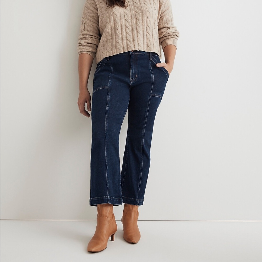 Madewell Mid-rise Kick Out Jeans